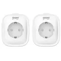Produktbild: Gosund SP1 Intelligente Steckdose mit einem EU-Stecker WiFi Smart-Steckdose (2er-Pack), Tuya Weiß