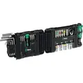Produktbild: Tool-Check Modular Set 1, mit 3 Werkzeugmodulen, Bit-Satz schwarz/grün, 50-teilig, inkl. 1/4