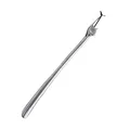 Produktbild: langer Schuhlöffel 53cm Katzen-Design Schuhanzieher Alu Anziehilfe zum Aufhängen