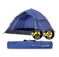 Produktbild: Lumaland Kuppelzelt Wurfzelt Zelt für 3 Personen 210x190x110cm, Leichtes Pop Up Wurfzelt, 2-3 Personen Kuppelzelt, Wasserdicht
