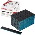 Produktbild: Stix Klebegewichte Rounded Slim Auswuchtgewichte 800 Stück 5g+10g 100 Streifen à 60g schwarz pulverbeschichtet verzinkt 3,5mm für Alufelgen