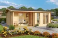 Produktbild: Nordic Holz Gartenhaus BRIGHTON 44, BxT: 580x429,9 cm