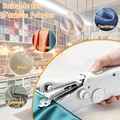 Produktbild: Handnähmaschine, Mini Nähmaschine, Tragbare Elektrische Handnähmaschine mit N...