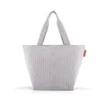 Produktbild: reisenthel shopper cord grey – Geräumige Shopping Bag und edle Handtasche in einem – Aus wasserabweisendem Material