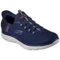 Produktbild: Skechers SUMMITS-HIGH RANGE Slip-On Sneaker, Freizeitschuh mit Slip Ins-Fersenpart für einen leichten Einstieg blau 42 EU