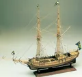 Produktbild: Holz Schiff Amphion 1/40 Holz Bausatz