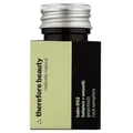 Produktbild: therefore beauty balm 002 Gesichtsöl für reife Haut ab 40 – Natürliche Retinol Alternative mit Meerfenchel & Aprikosenkernöl – 30ml Anti Aging Serum gegen Falten & für Glow – Vegan & Bio