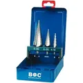Produktbild: Hss Stufenbohrer-satz, Metallbox // Nr. 1 - 2a - 3a / 3-tlg.  Bohrcraft 17601410003