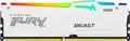 Produktbild: Kingston FURY Beast RGB - DDR5 - Modul - 32 GB - DIMM 288-PIN - 2800 MHz / PC5-44800 - CL36 - 1.25 V - ungepuffert - on-die ECC - weiß (KF556C36BWEA-32)