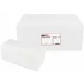 Produktbild: Papierhandtücher, 24 x 21 cm, 2- lagig, V-Falz ST-88060 , 1 Karton = 20 Packungen à 200 Blatt = 4.000 Blatt, weiss