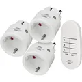 Produktbild: BRE 1507070 - Comfort-Line Mini Funkschalt-Set 3x IP20