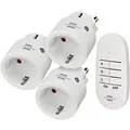 Produktbild: brennenstuhl Comfort-Line Funksteckdosen-Set Mini 3+1 Weiß 1507070