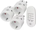 Produktbild: Brennenstuhl Comfort-Line Funkschalt-Set Mini 3+1, 3er Funksteckdosen Set, Innen
