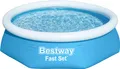 Produktbild: Bestway® Fast Set™ Aufstellpool ohne Pumpe Ø 244 x 61 cm, blau, rund
