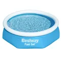Produktbild: Bestway Fast Set Aufstellpool ohne Pumpe Ø 244 x 61 cm, blau, rund, 57448, 244 x 61 cm ohne Zubehör
