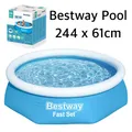 Produktbild: Bestway Swimming POOL 244 x 61 cm Family Kinderpool PLANSCHBECKEN Badespaß