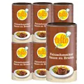 Produktbild: (EUR 14,39/kg) tellofix Feinschmecker Sauce 6 x 752 g, dunkle Soße, MHD 20.05.27
