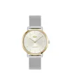 Produktbild: Lacoste Quarzuhr CROCORIGIN 2001472, Armbanduhr, Damenuhr, Edelstahlarmband, analog, Glassteine