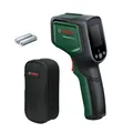 Produktbild: Bosch Home and Garden AdvancedTemp Infrarot Thermometer (-30°C bis +500°C, integrierter Schimmel- und Wärmebrücken-Erkennung, LED-Anzeige für einfache Interpretation, Gehäuse aus recyceltem Material)