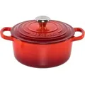 Produktbild: Le Creuset Signature Bräter rund 18 cm kirschrot