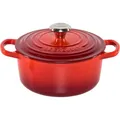 Produktbild: Le Creuset Signature Bräter rund 18 cm kirschrot