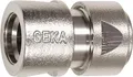 Produktbild: Geka 701X Schlauchstück Stecksystem MS NI mit Spannmutter 1/2 Zoll 13 mm, Gold, 18 x 8 x 13 cm