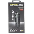 Produktbild: Nitecore EDC37 taktische LED-Taschenlampe, 8000 Lumen, -Stil, Li-Ion Akku 8000mAh, 6952506409150