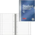 Produktbild: Brunnen Collegeblock Student Premium 1067127, A4, Innenrand, 90 g/m², 80 Blatt, liniert
