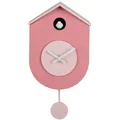 Produktbild: Karlsson Wanduhr Grato, Pink, Kunststoff, 9x33x17.5 cm, Dekoration, Uhren, Wanduhren