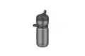 Produktbild: Mepal - Trinkflasche Flip Sport - Auslaufsicher (wenn verschlossen) - Komfortabler Tragegriff - Eingebauter Strohhalm - Wasserflasche - 600 ml - Graphite black