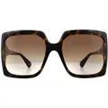 Produktbild: Gucci Sonnenbrille GG0876S 002 Dunkel Havanna Braun Verlauf