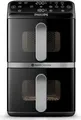 Produktbild: Philips Doppel-Heißluftfritteuse NA461/00 | Airfryer Duo 10 l | 2750 W | PFAS-frei | Touch | 6 Programme | Schwarz