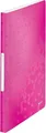 Produktbild: LEITZ Sichtbuch WOW, A4, PP, mit 40 Hüllen, pink-metallic laminierte Oberfläche, Oberflächenstruktur mit 3D-Prägung, - 1 Stück (4632-00-23)