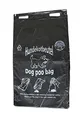 Produktbild: Hundekotbeutel SCHWARZ - ÖKO - schwarz bedruckt weiss - starke Qualität Stärke ca. 13 mµ - abreissbar - 20 x 32 cm (1000 Stück)