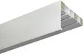 Produktbild: Vorhangschiene mit Blende P2Ü weiß 3-läufig 150 cm