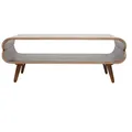 Produktbild: Miliboo Couchtisch, Walnuss, Holz, 60x45x118 cm, Wohnzimmer, Wohnzimmertische, Couchtische