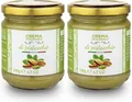 Produktbild: 2 Stück - Pistaziencreme süß mit 40% Pistazien aus Sizilien Ätna 2x 190g