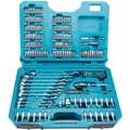 Produktbild: Makita E-10883 221-teilig Handwerkzeugset inkl. Koffer blau Chrom-Vanadium-Stahl