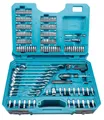 Produktbild: Makita Werkzeugset 221-teilig E-10883 im Koffer Chrom Vandium Stahl