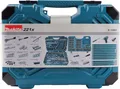 Produktbild: Makita Werkzeugkoffer Set E-10883 221-teilig Chrom (1/4'' + (1/2'') Werkzeug