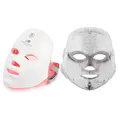 Produktbild: Lalano’S Cosmetics LED Gesichtsmaske 7 Farben – Anti-Aging, Akne & Hautstraffung – Lichttherapie, 112 LEDs, wiederaufladbar, CE-zertifiziert – Für Damen & Herren