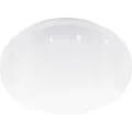 Produktbild: EGLO Deckenlampe Pogliola-S, Ø 31 cm, Kristalleffekt LED Deckenleuchte, Wohnzimmerlampe, Lampe weiß, Kinderzimmerlampe, Küchenlampe, Bürolampe - Weiß