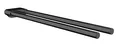 Produktbild: EMCO Flow Handtuchhalter zweiarmig zur Wandmontage, starrer Badetuchhalter aus Metall, hochwertige Handtuchstange für Zwei Handtücher, schwarz 430 mm
