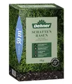 Produktbild: Dehner Saatgut Schattenrasen, hochwertige Rasensamen schnell keimend/selbstregenerierend, ideal für schattige/halbschattige Flächen, FSC-zertifizierte Verpackung, 1.25 kg für ca. 50 m²