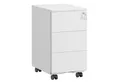 Produktbild: SONGMICS Rollcontainer Schubladenschrank, mobiler Aktenschrank, Metallschrank, Druckertisch, abschließbar, 3/4 Schubladen