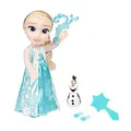 Produktbild: Disney Die Eiskönigin - Frozen - Singende ELSA Puppe 35 cm, singt „Let It Go“, inklusive Zubehör für zusätzlichen Spielspaß, perfekt Mädchen ab 3 Jahren, 225306, Türkis