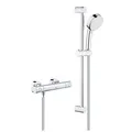 Produktbild: Grohe 800 Cosmopolitan | Thermostat-Brauseset - bestehend aus: Thermostat-Brausebatterie & Tempesta C Brausegarnitur II, 600 mm | chrom | 34768000