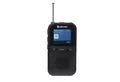 Produktbild: Denver DAH-126 Digitalradio (DAB) (DAB+, FM/UKW Radio, 1 W, Ausziehbare Teleskopantenne, kompakt & handliches Design)