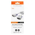 Produktbild: Vivanco DVI-D SingleLink Anschlusskabel 1,8m, grau, DVI-D Stecker/DVI-D Stecker