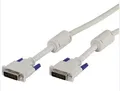 Produktbild: DVI Kabel Digital single-link Anschlusskabel 3,0 m grau DVI-D Stecker